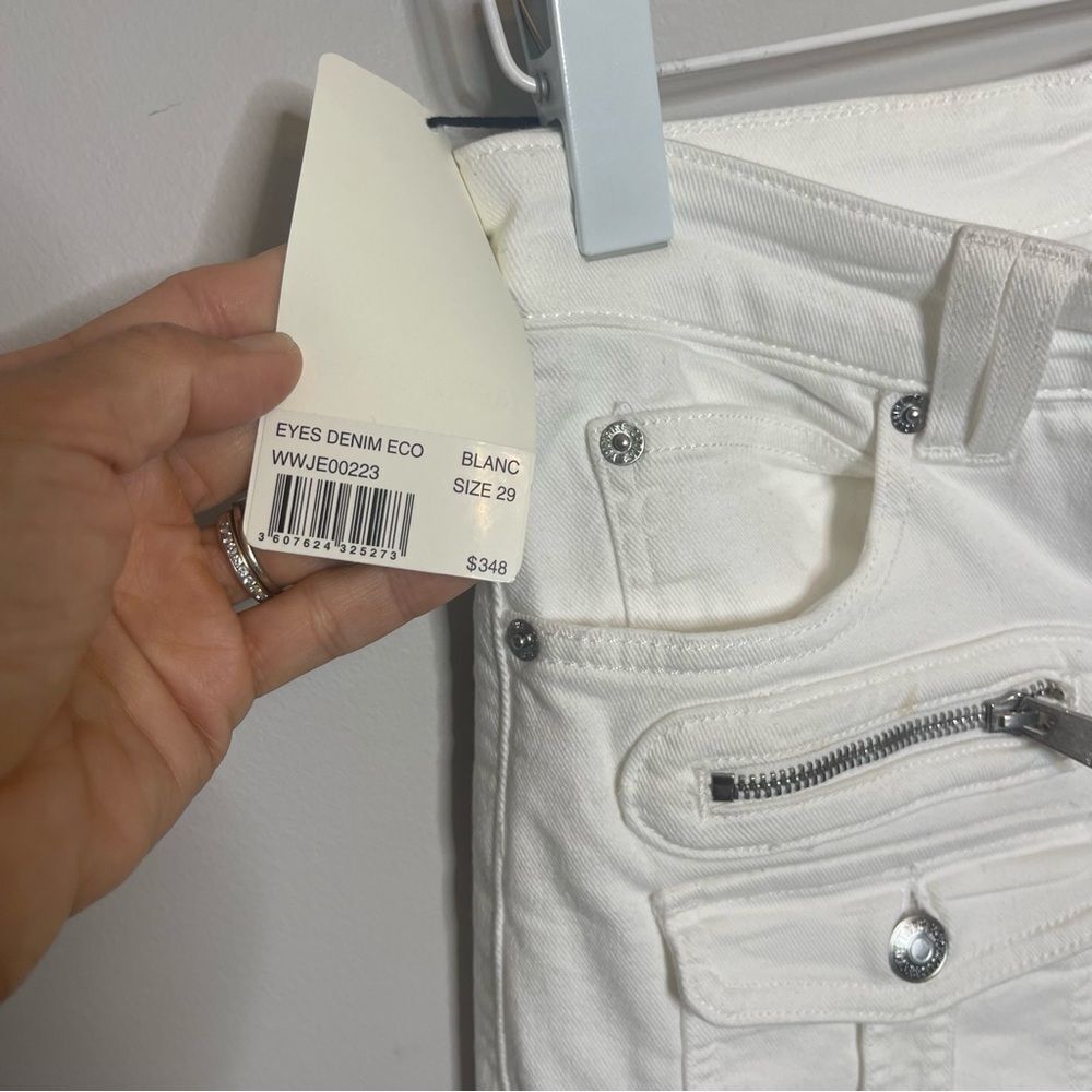 $248 Zadig & Voltaire Eyes Eco Jeans Size 29 New w flaw - Picture 13 of 15